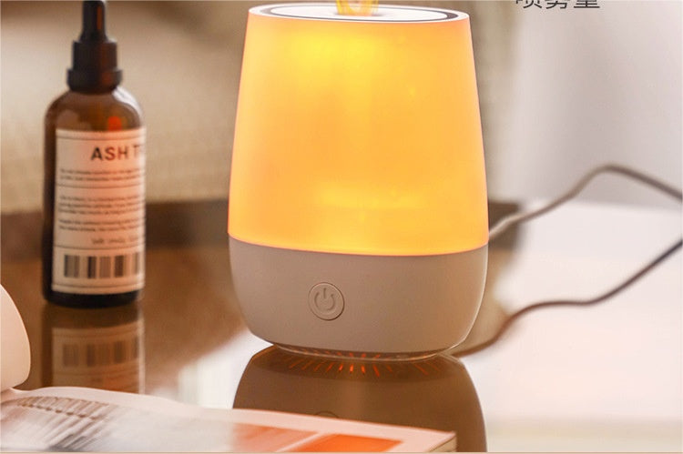 Flame Simulation Aromatherapy Humidifier USB