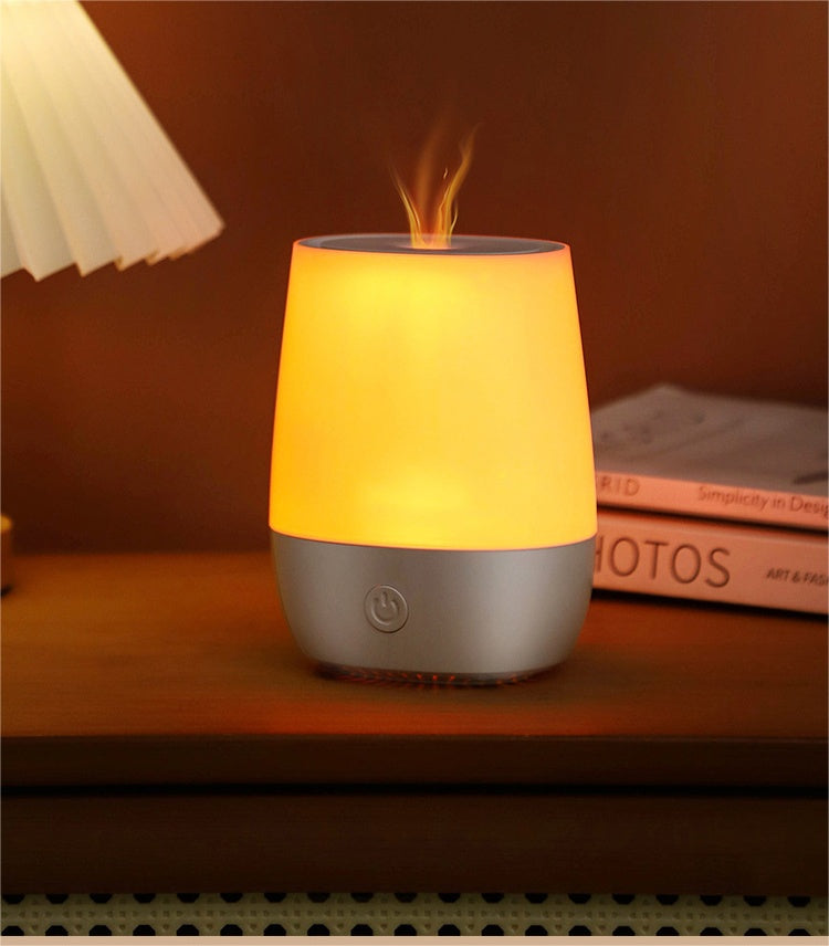 Flame Simulation Aromatherapy Humidifier USB